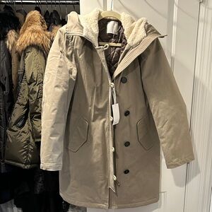 Mango Quilted Jacket with Cream Lining